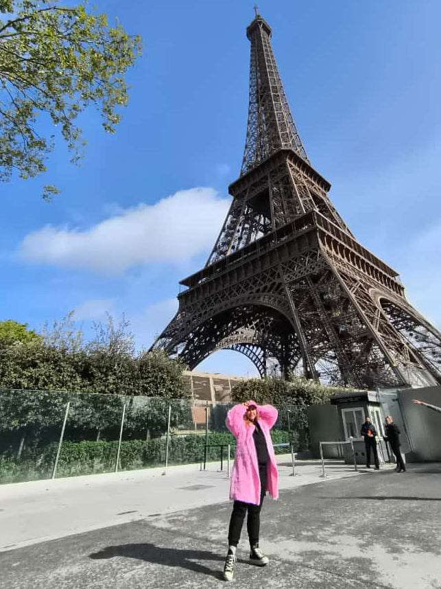 Abrigo Zucchero filato rosa