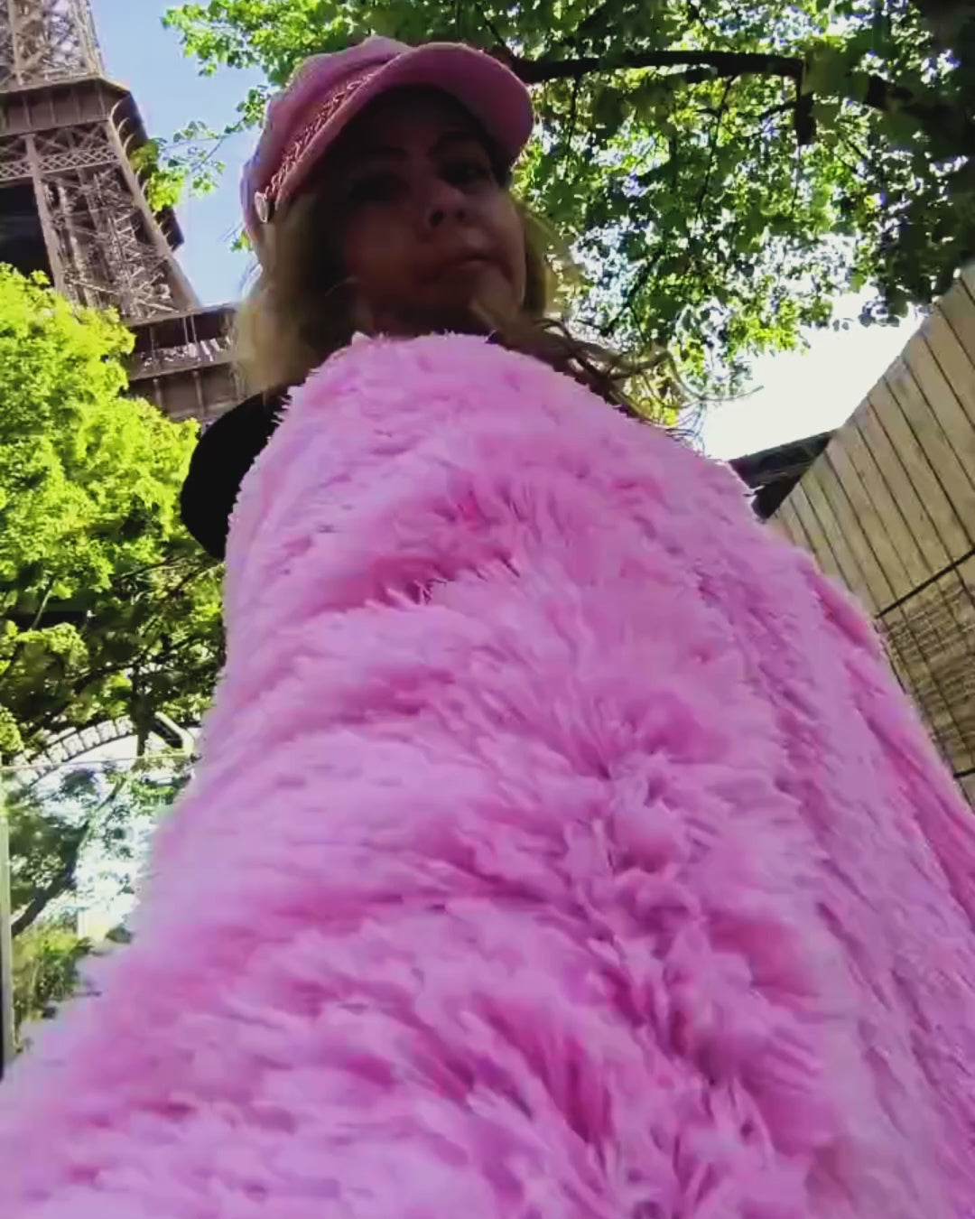 Abrigo Zucchero filato rosa